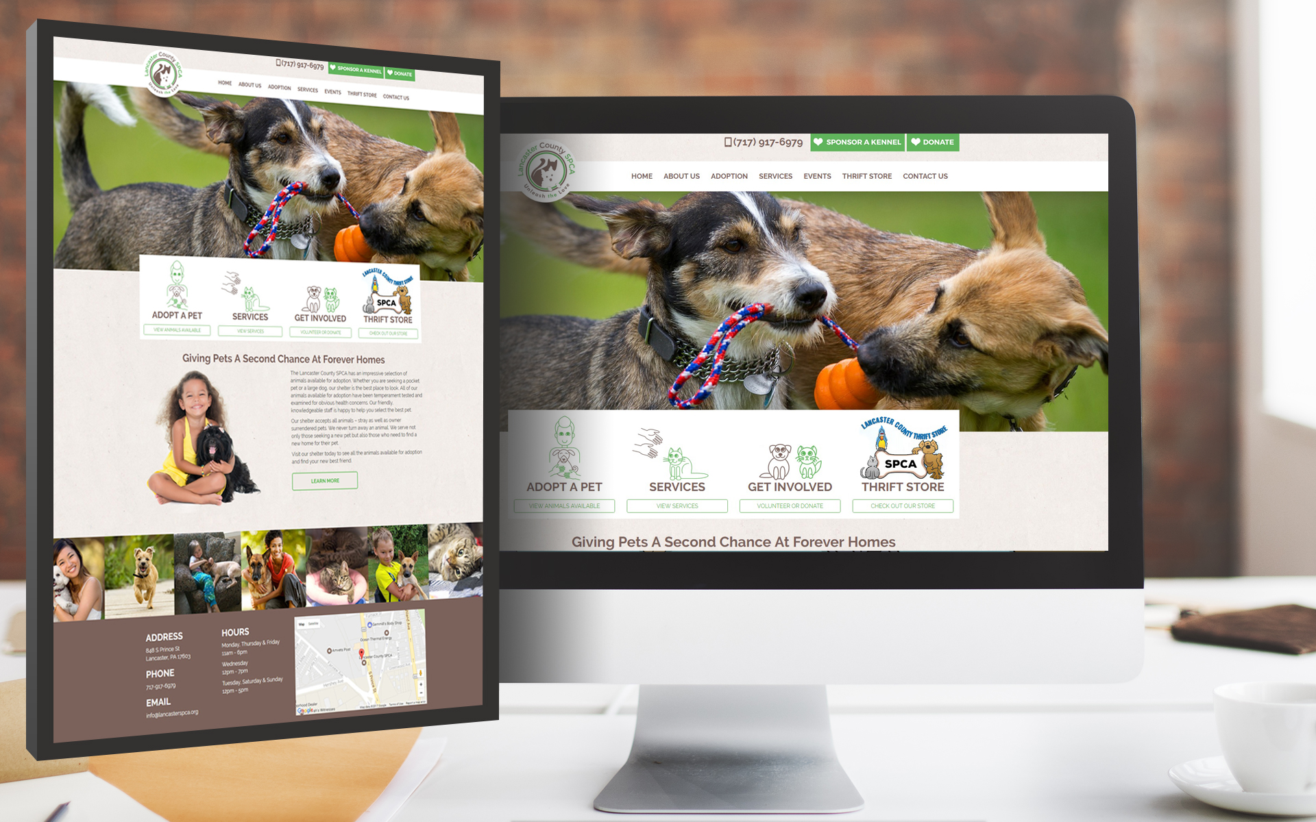 Lancaster SPCA Website
