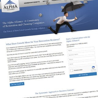 Alpha Alliance Responsive WordPress Website Conversion