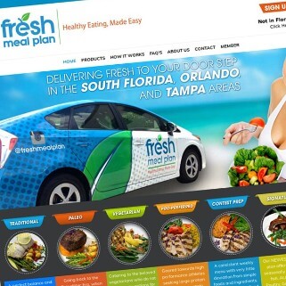 Fresh Meal Plan WordPress Website Tweaks & SEO